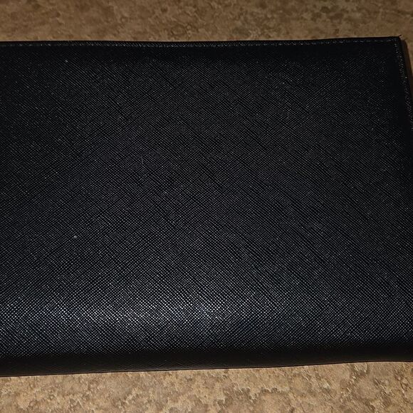 Steve Madden Black Crossbody wallet Bag with Elegant Chain Strap womens zip lady - Picture 12 of 16